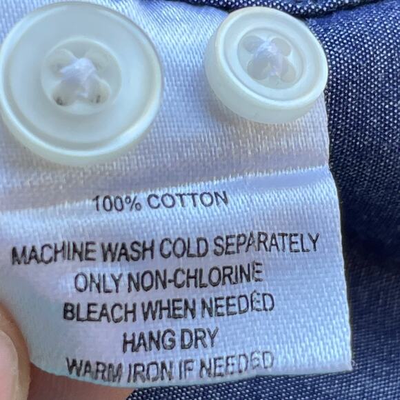 Hook & Tackle Shirt Men Extra Large Fish Swordfish Blue Rayon Blend Button Up - Picture 7 of 11